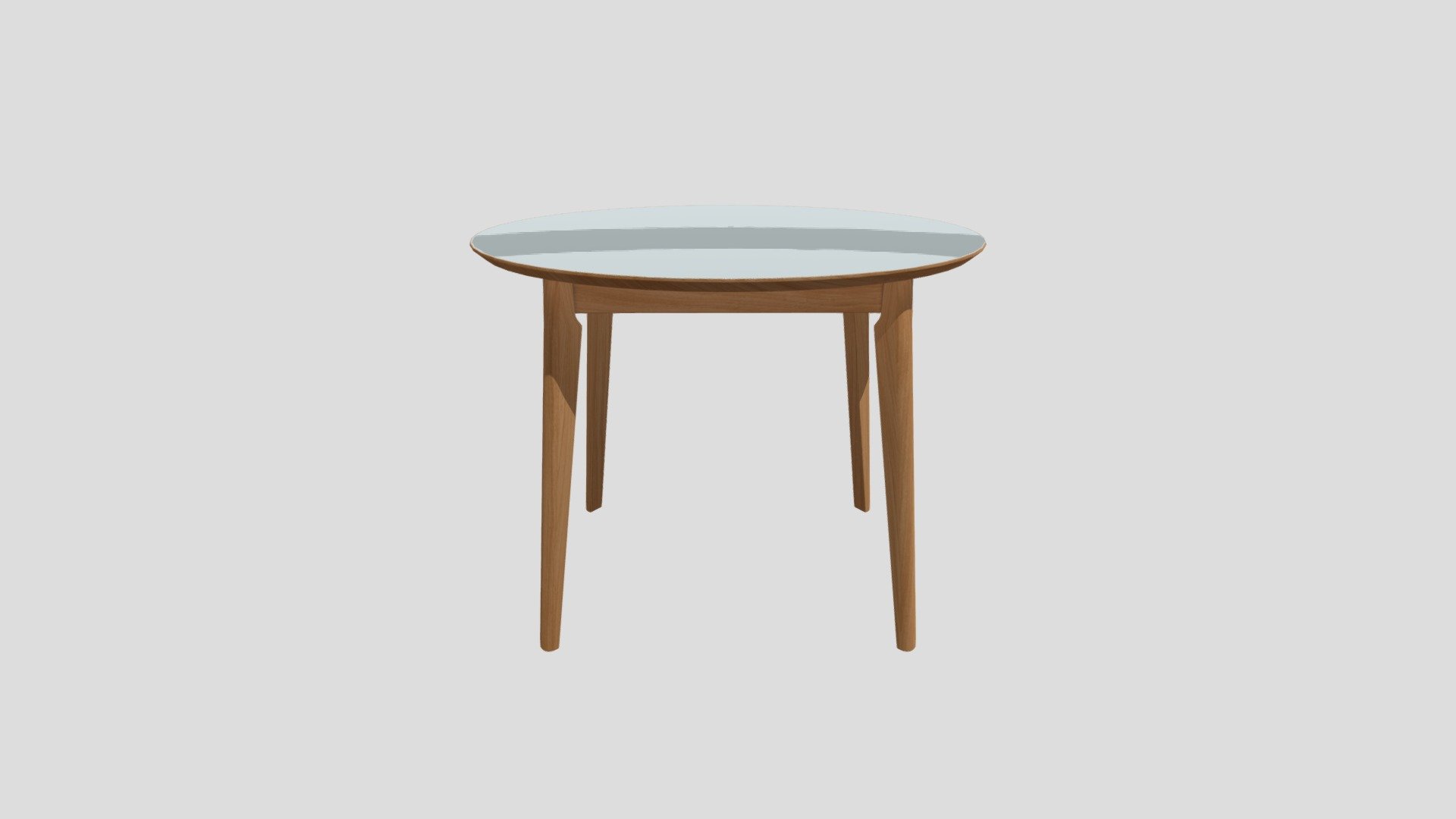 Oak round table — Sketchfab embed 3D viewer