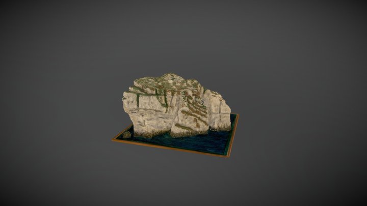 Fungus Rock 3D Model