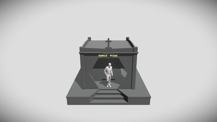 Chapelle WIAME 3D Model