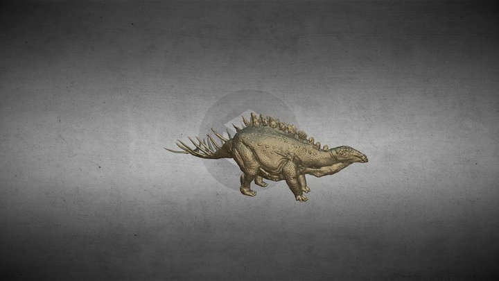 Dacentrurus 3D Model