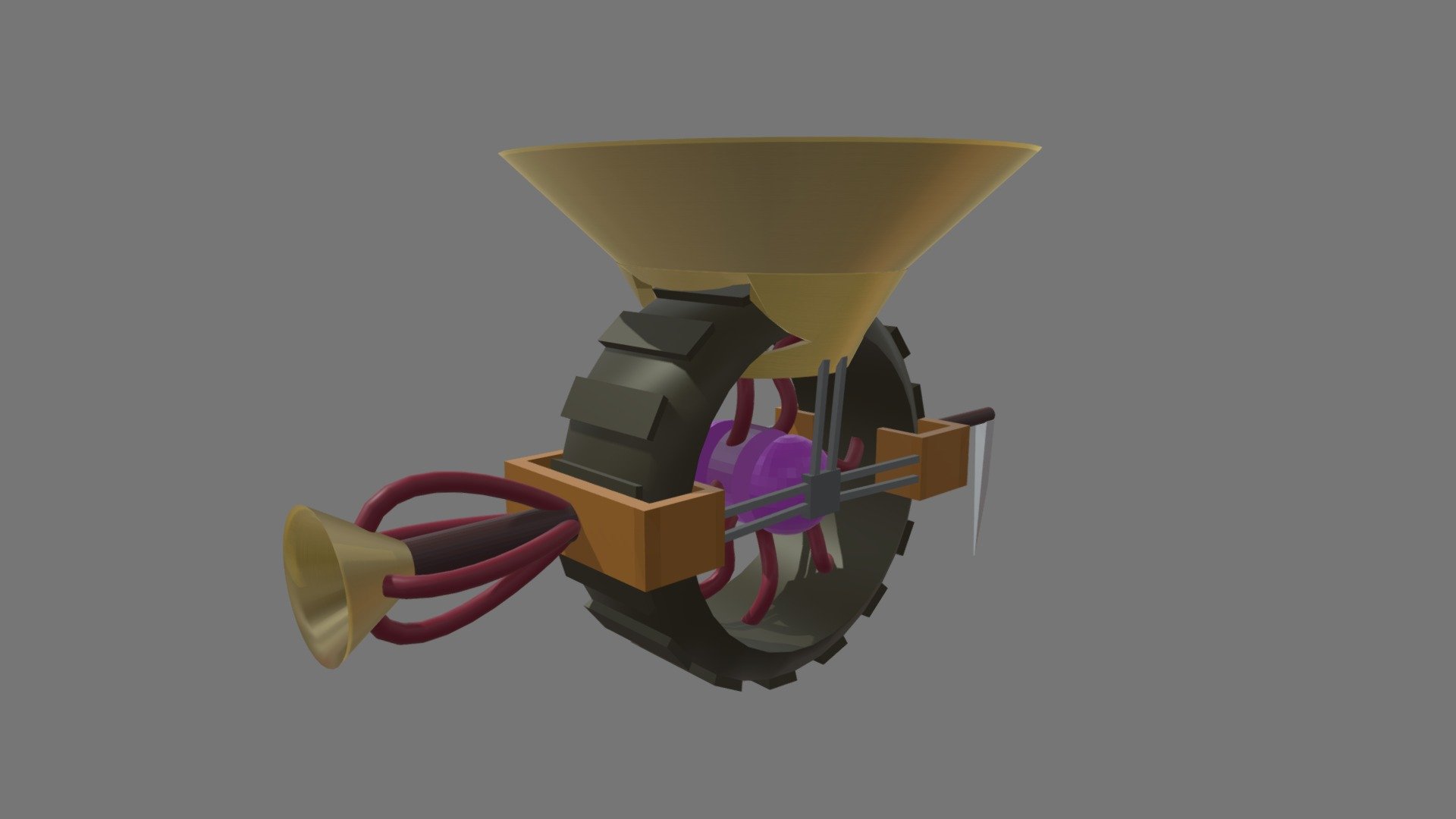 Suicide Wheel MK I textured