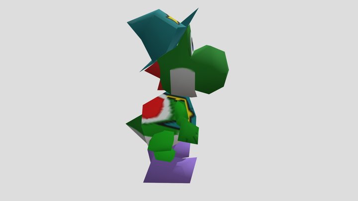 Yoshi (Horror Land, Low-Poly)
