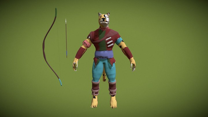 Arash - 3D Character 3D Model