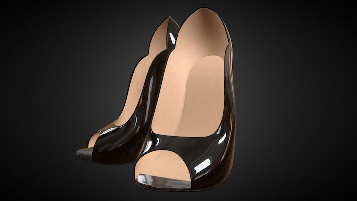 Lux High Heels 3D Model
