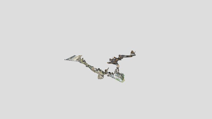 Akhshtyrskaya Cave and adjacent territory 3D Model