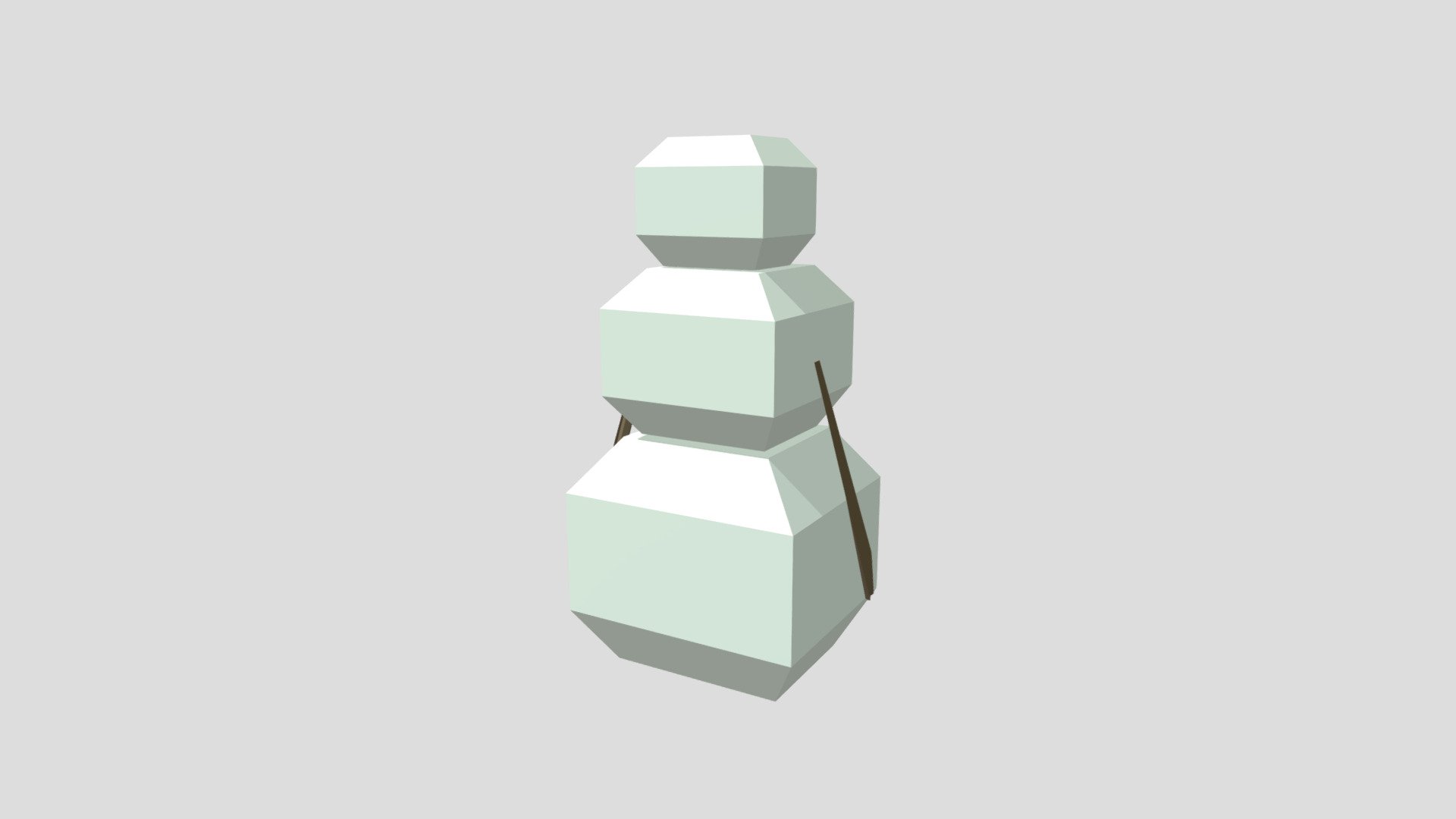 Snowball - 3D model by larissabritogarcia [f952be9] - Sketchfab