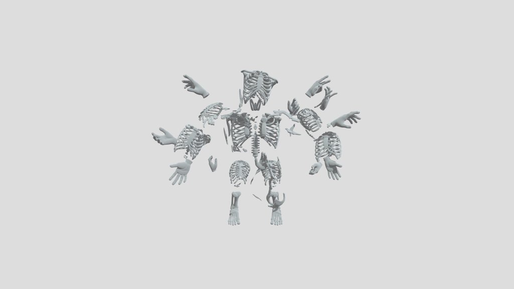 Neon Skeleton