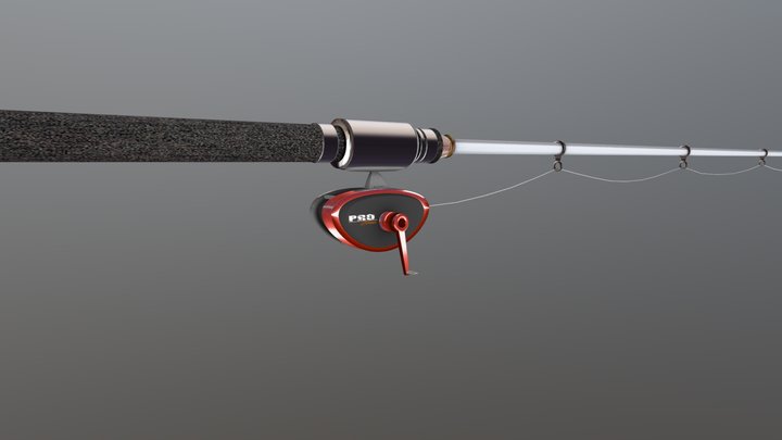 Fishing Rod 3D Model