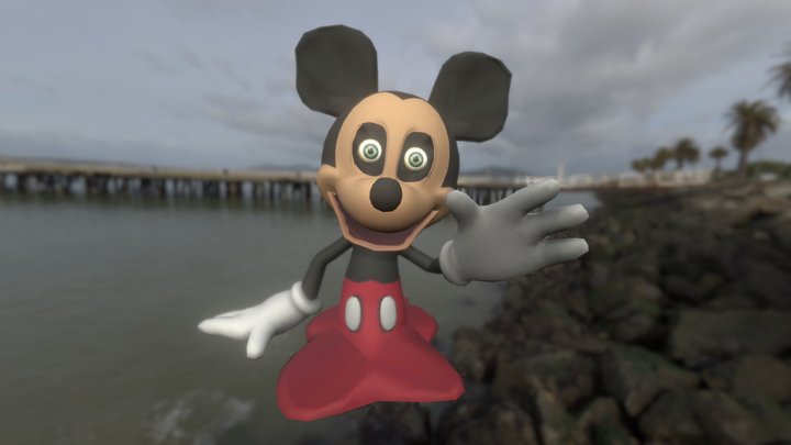 FNaTI GMod - Distorted Mickey 3D Model