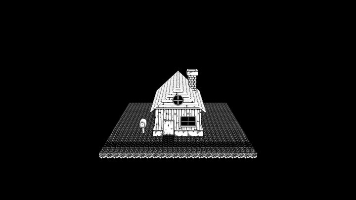 1-Bit House 3D Model