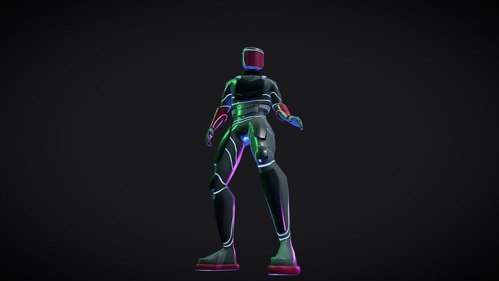 Hover City Prisoner 3D Model
