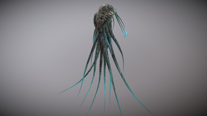 Alien 5 3D Model