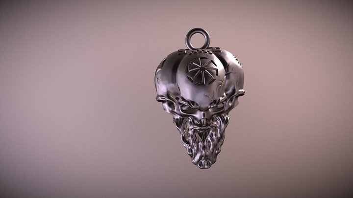 Old God Pendant 3D Model
