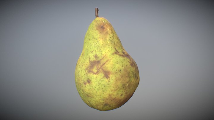 Pear 3D scan 3D Model