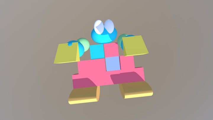 Grobot Wedsday 3D Model