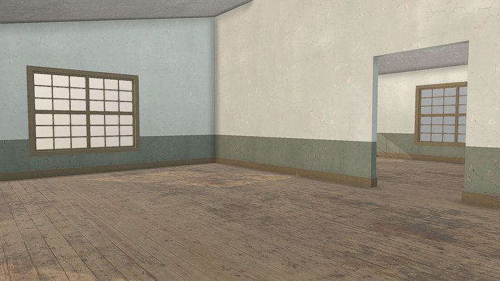 Abandoned Room Interior (Style 5) – Modelo 3D gratuito STL