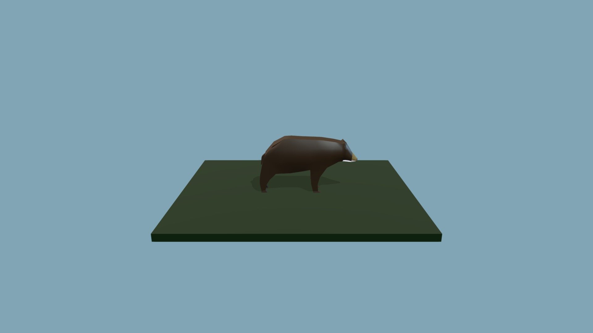 LOWPOLY BEAR