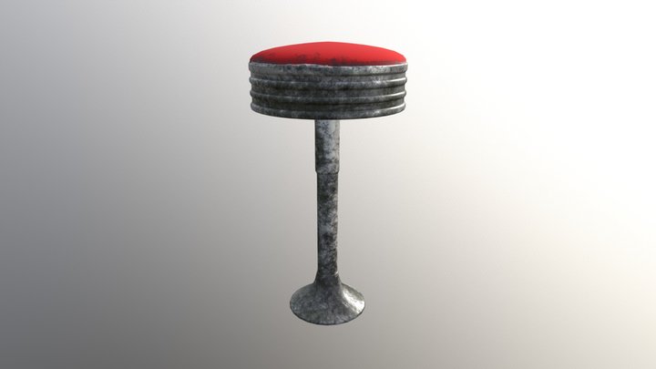 Stool Map Creation 3D Model