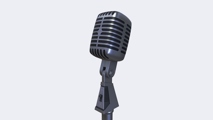 Retro Microphone