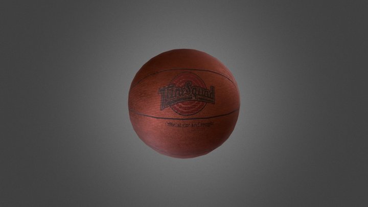Tune Squad Basketball 3D Model