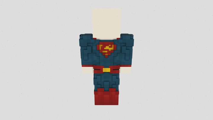 SupermanSuit 3D Model