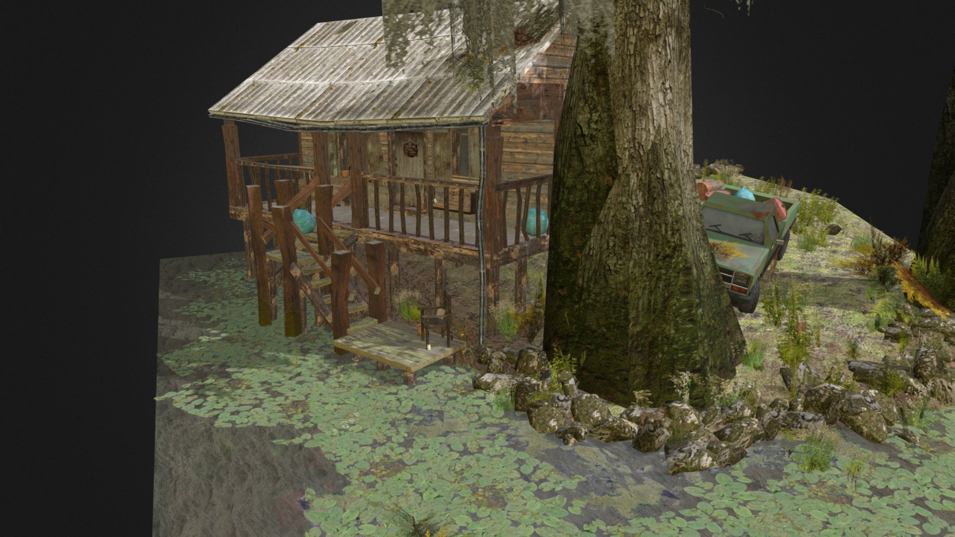 Pieter Vanderroost - 1DAE22 Forest Loner Diorama
