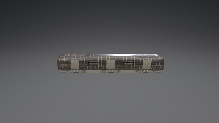 underground train 3D Model