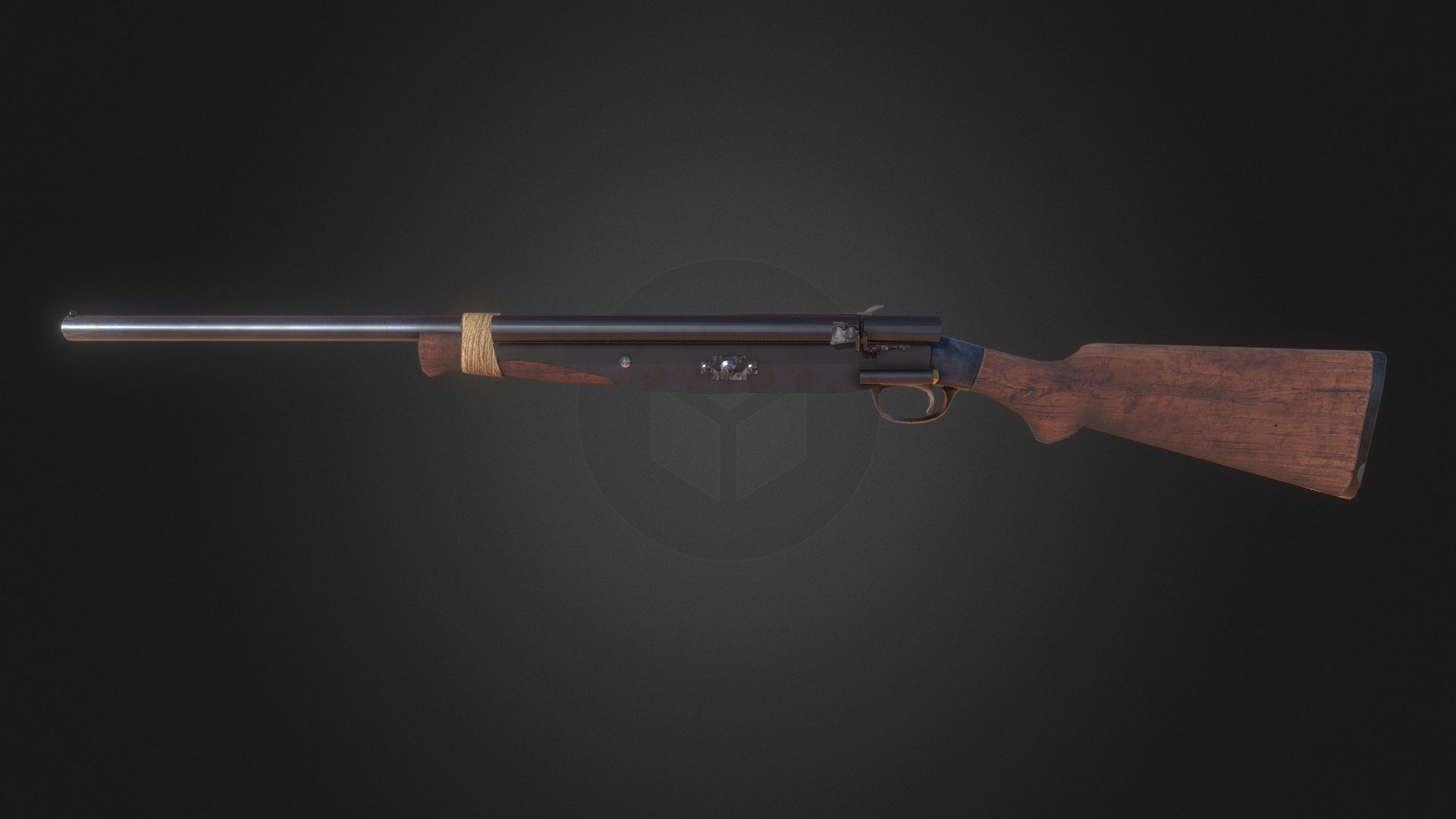 Alof With Single Shotgun - Download Free 3D model by ...