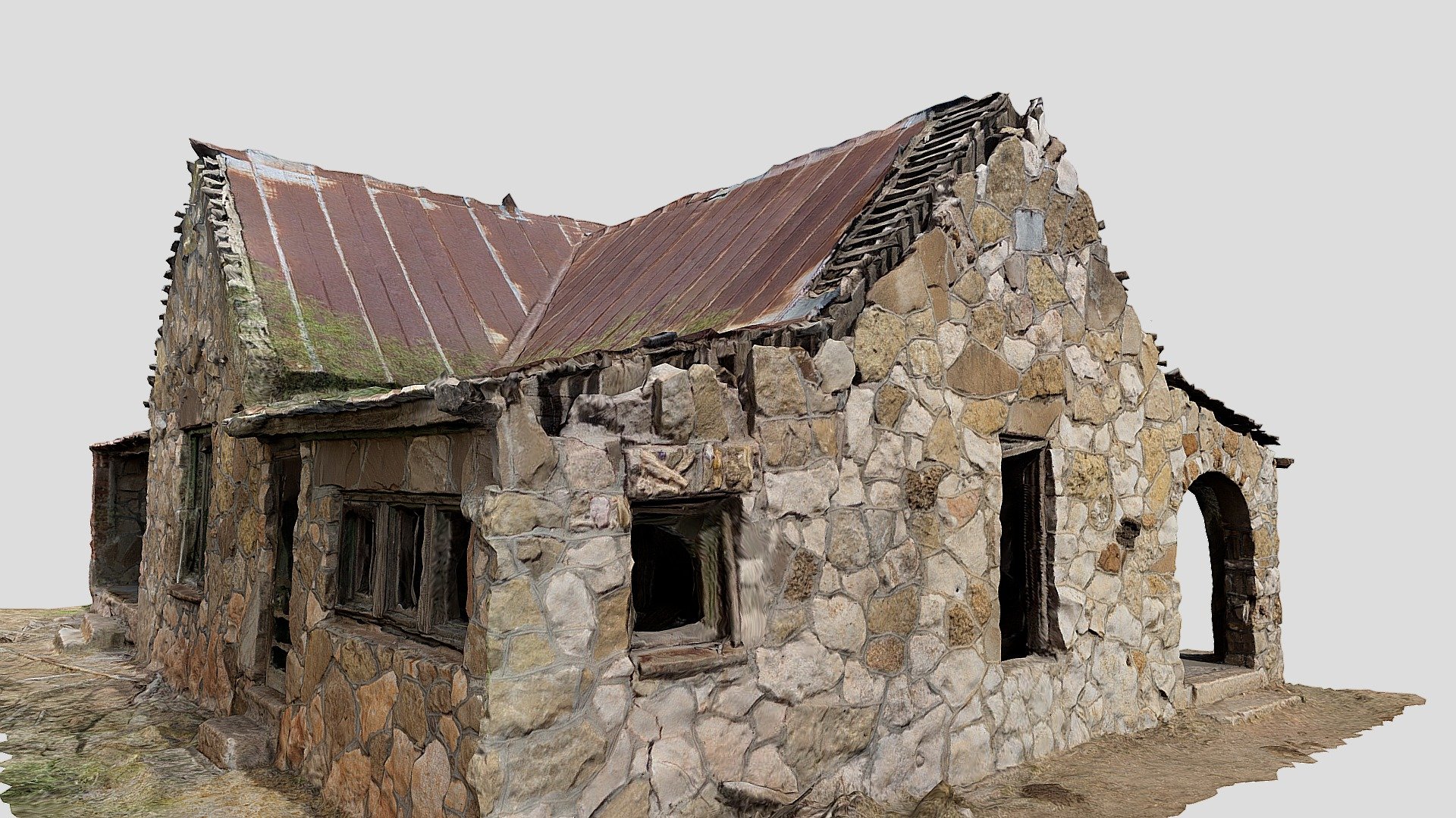 Maxey Homestead House 3D model by Museum of Texas Tech University