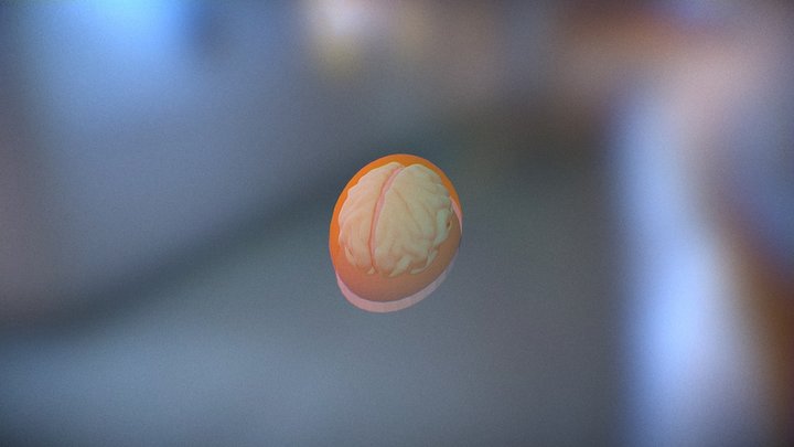 Brain helmet 3D Model