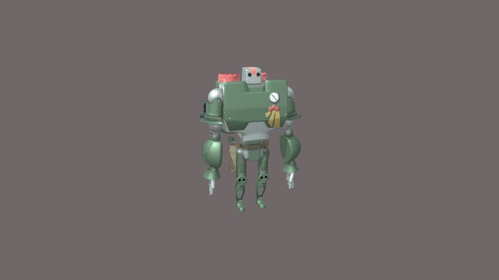 CT6035: Character Concept 3D Model