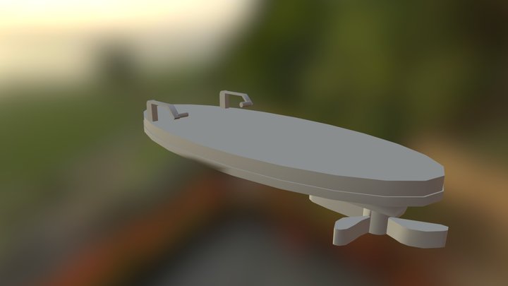 Barbie Scooter 3D Model