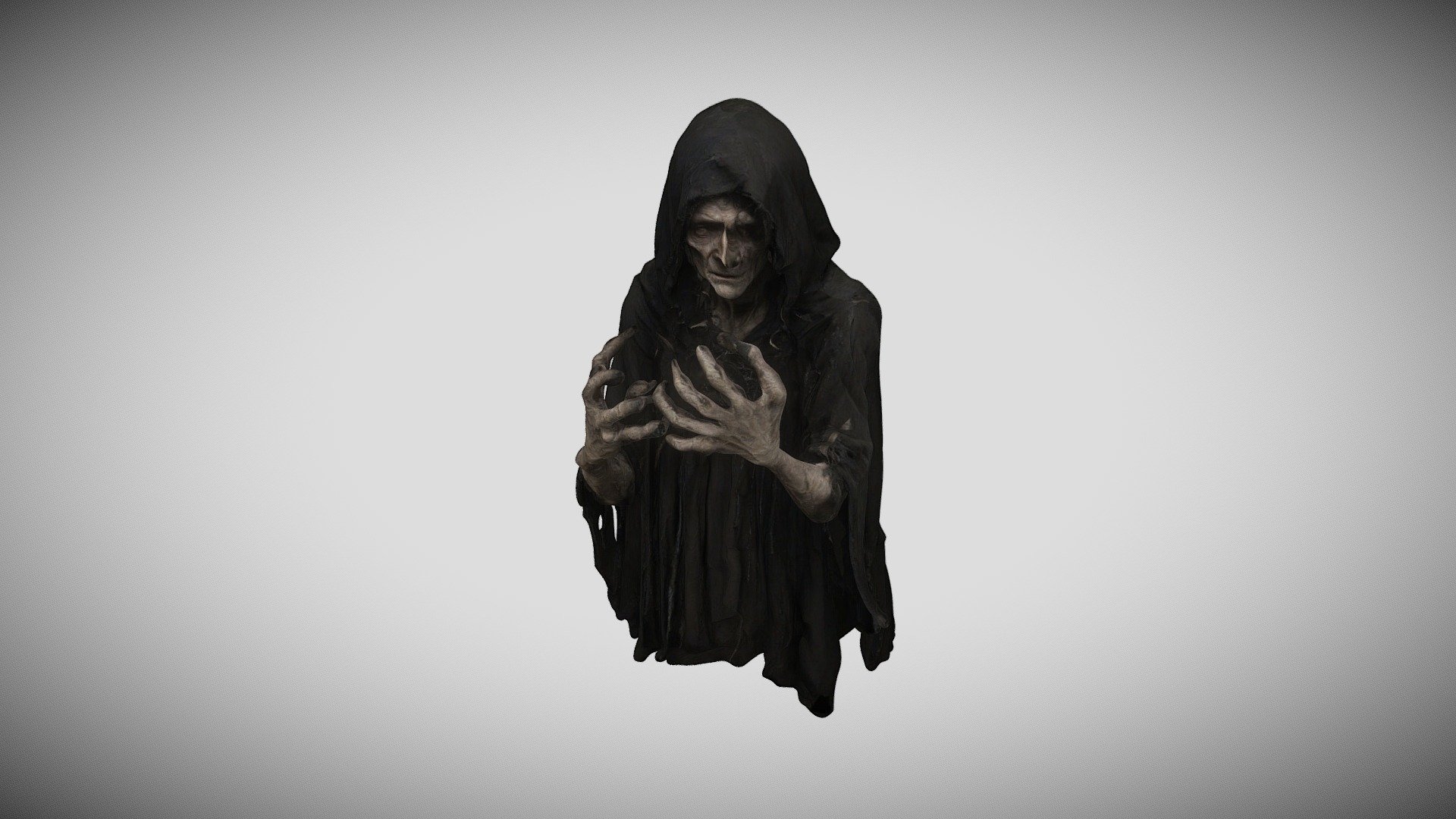 Creepy_Witch_2.0 - Download Free 3D model by JayantParihar [f95e930 ...