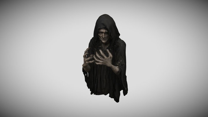Creepy_Witch_2.0 3D Model