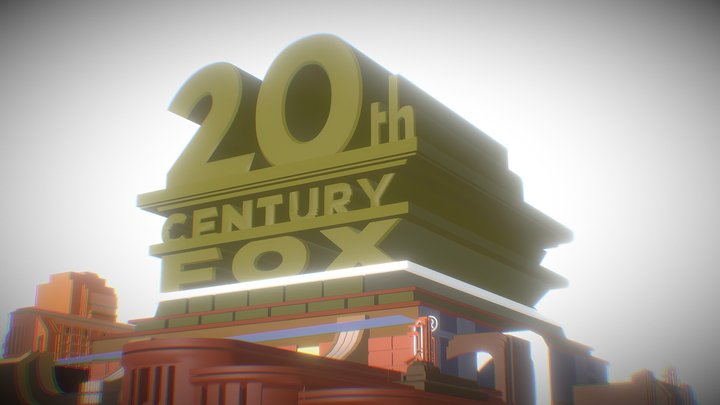 20th_century_fox_2010_logo_v11_by_superbaster201 3D Model