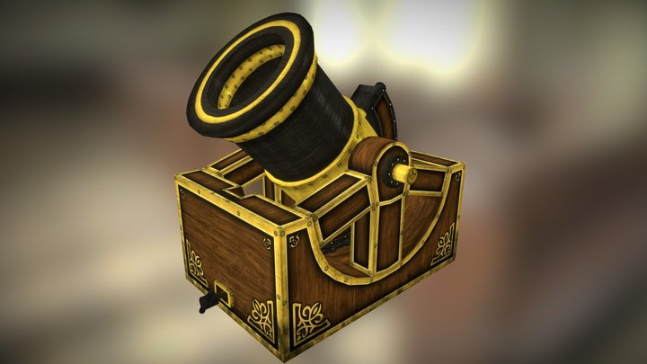 Da Vinci's Mortar 3D Model