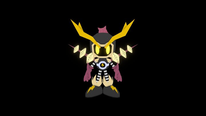 Thunder Bomber 3D Model