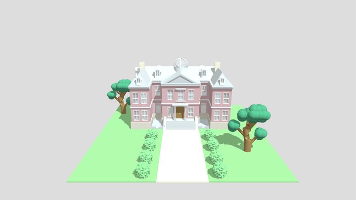 Manor House Demo 3D Model