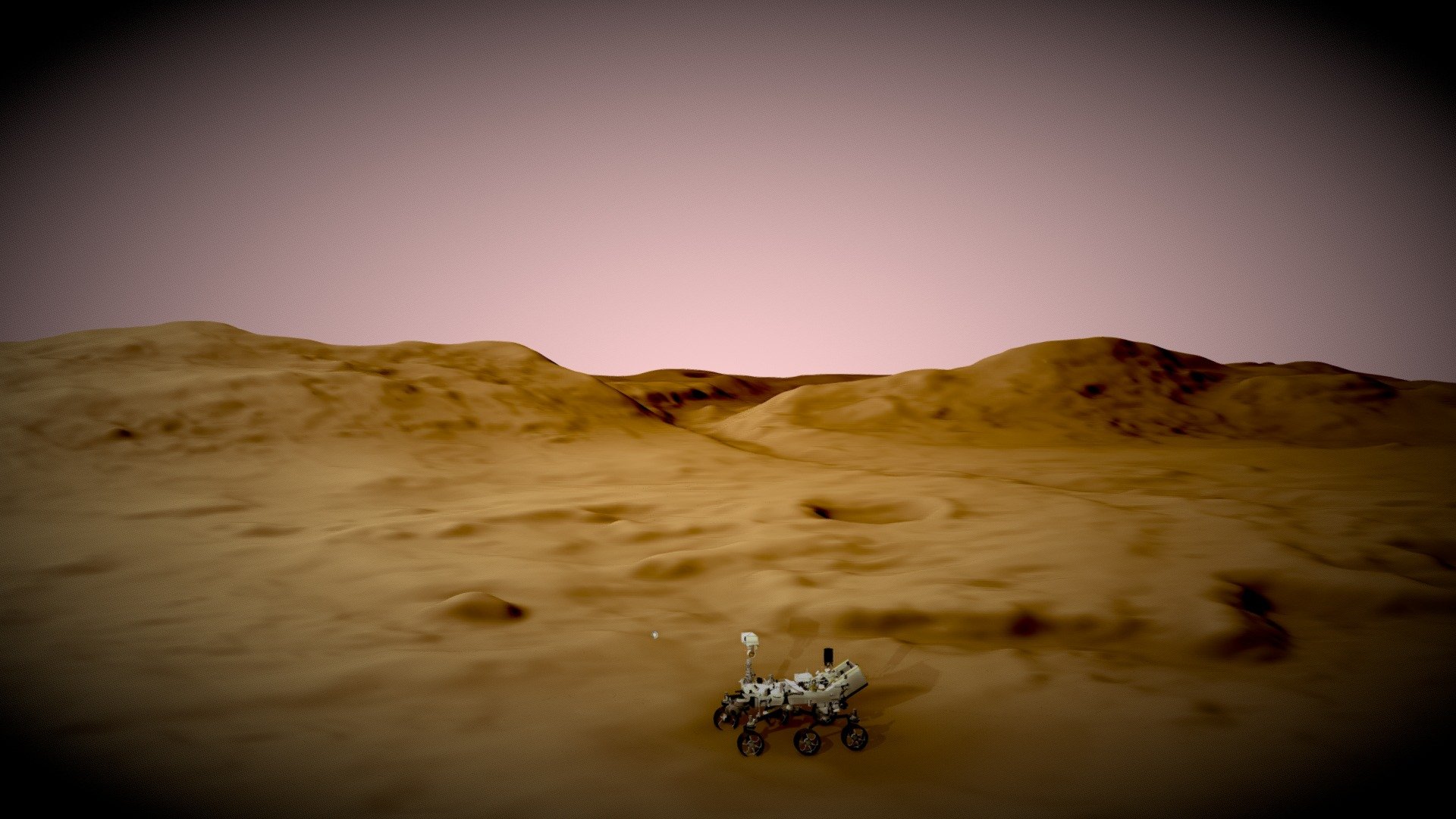 Mars - Perseverance rover - Jezero crater