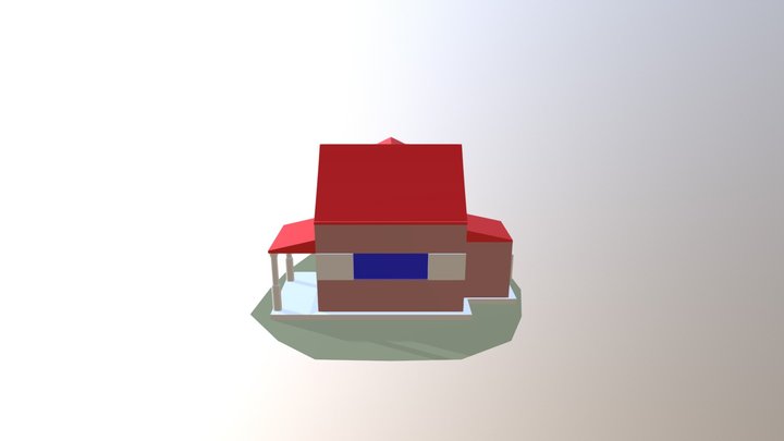 Kame House Goku SSJ 3D Model