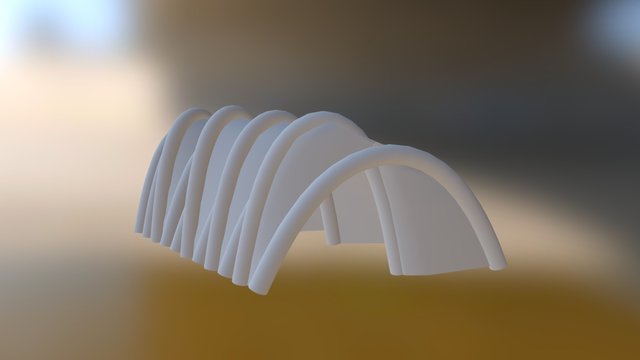 Pipe Walkway 3D Model