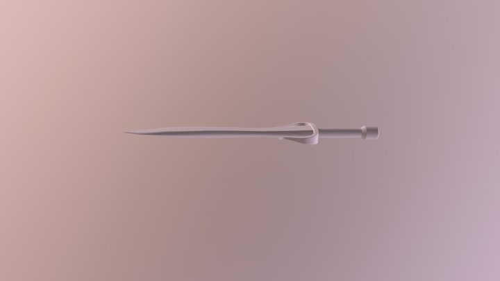 Class Assignment - Sword Model 3D Model