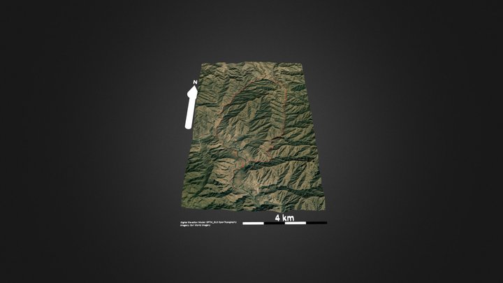 幽州大峡谷 – Free 3D Model STL