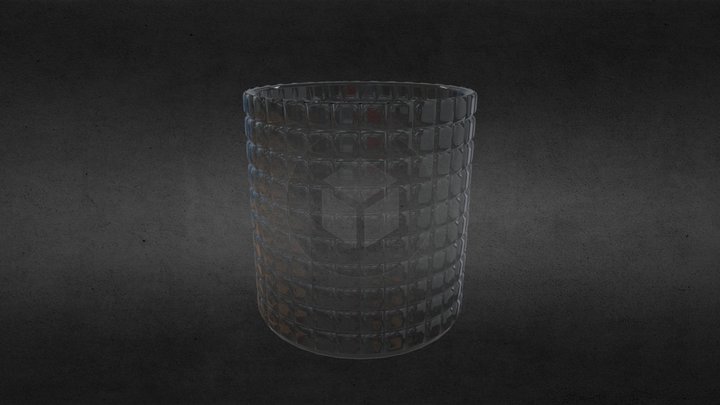Glass cup 3D Model