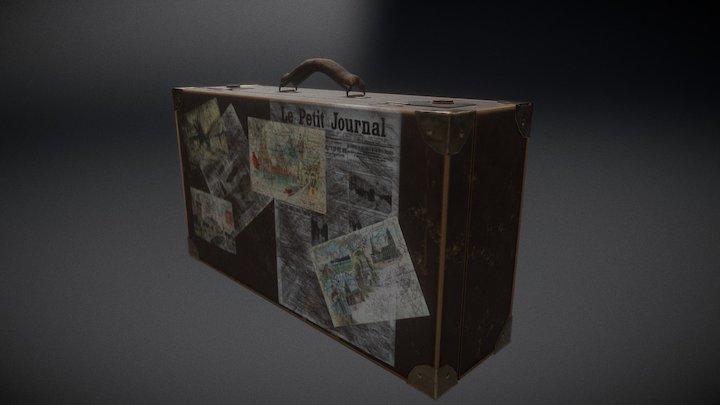 Suitcase 3D Model