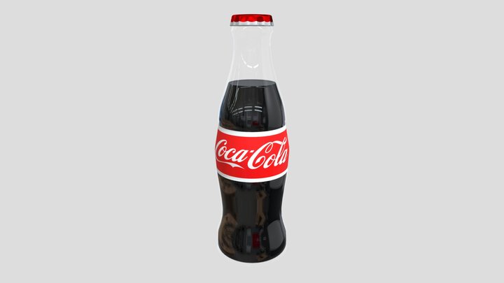 SCP-207 Coca Cola Bottle 3D Model