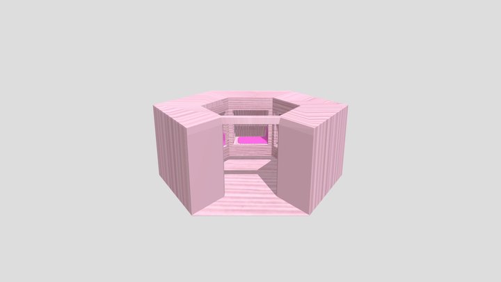 Stand Niñas Sin Miedo Final 3D Model