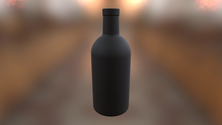bottle stage 03.c4d 3D Model