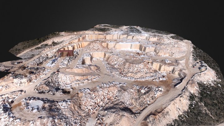 Kamenolom Redi 3D Model