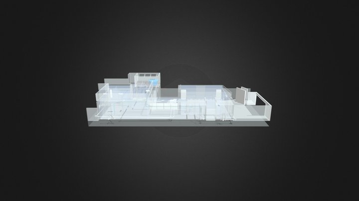 Anteprojeto Hidrossanitário - Casa Atrio GR 3D Model